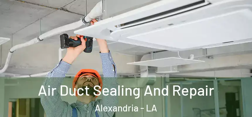 Air Duct Sealing And Repair Alexandria - LA