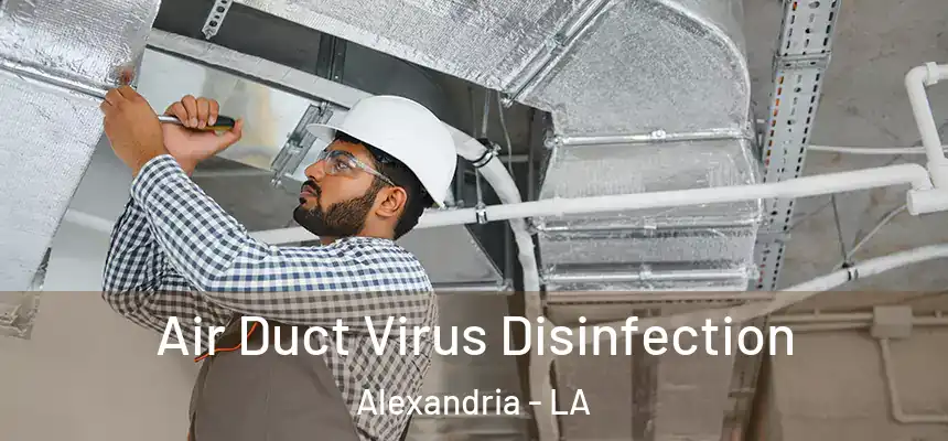 Air Duct Virus Disinfection Alexandria - LA