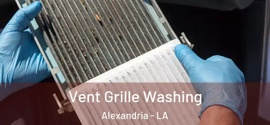 Vent Grille Washing Alexandria - LA